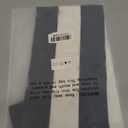 Letjolt Black and White Striped Table Runner 12 x 72 Inches