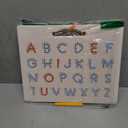 LovesTown Double Sided Magnetic Alphabet Tracing Board ABC Letter Learning Toy with Magnets Educational Writing Practice for Preschool Toddlers