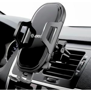 Esoulk One-Touch Air Vent Car Phone Holder, Push Button Release Vent Phone Mount, 360 Rotation Phone Mount for Car, for iPhone 17/16/15/14/13 Pro Max and Android
