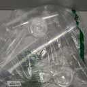 Lamosi 100 Pack 12 oz Clear Plastic Cups with Lids and Straws, Disposable Plastic Coffee Cups with Lids for Iced Coffee, Cold Beverages, Smoothies and ToGo Drinks