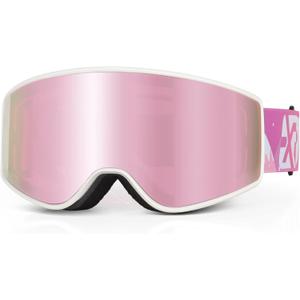 EXP VISION Ski/Snowboard Goggles Parent-child Snow Goggles Over Glasses for Men, Women Youth Kids