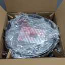 Outdoor Electric Grill, Techwood Tabletop 1600W Electric BBQ Grill for Camping, Picnics & Parties, Black