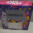 SUNLIN Dance Mat - Rhythm Step Play Mat - Dance Game Toy Pad with LED Lights, Gift for Kids Girls 3-12, Adjustable Volume, Built-in Music, 3 Challenge Levels (Pink)