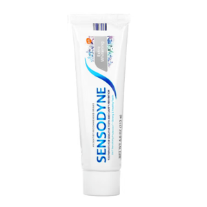 Sensodyne Extra Whitening Sensitive Teeth and Cavity Prevention Whitening Toothpaste, Cool Mint