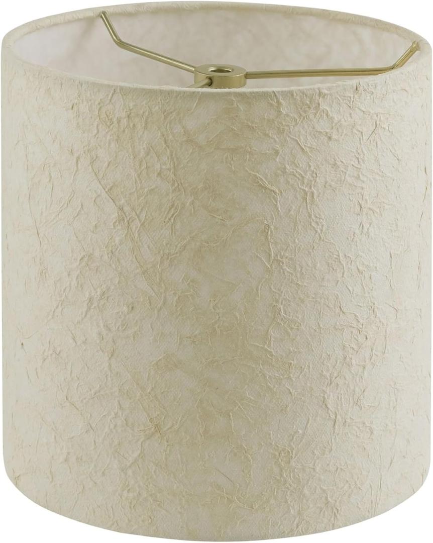 Aspen Creative 31237 Transitional Drum (Cylinder) Shaped Spider Construction Lamp Shade in Parchment, 8" Wide (8" x 8" x 8") Aspen Creative 31237 Transitional Drum (Cylinder) Shaped Spider Construction Lamp Shade in Parchment, 8" Wide (8" x 8" x 8")
