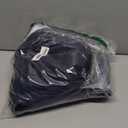 Real Essentials 3 Pack: Men's Mesh Open Bottom Sweatpants Gym Active Athletic Workout Casual Pants with Pockets- XL, Black, Blue, Gray