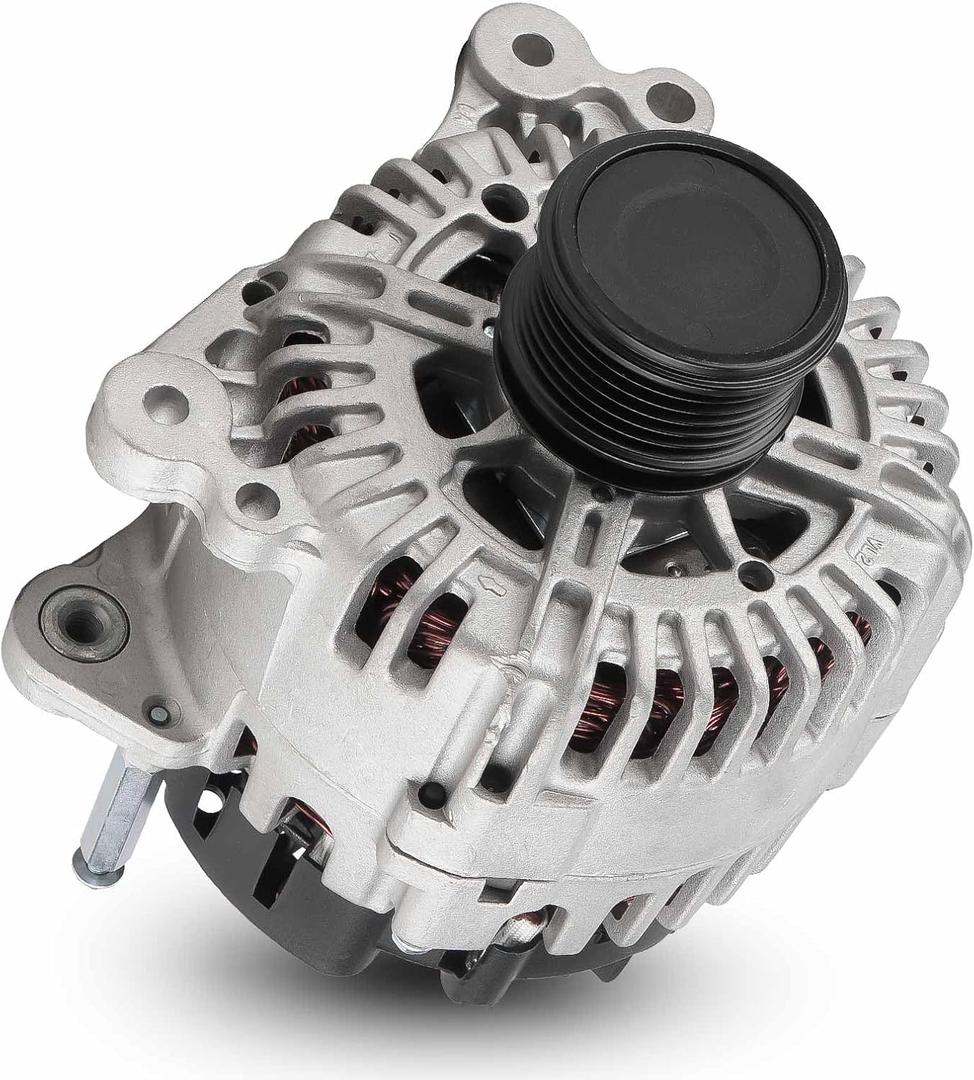 120Amp New Alternator Replacement Fit for Audi TT/TT Quattro 2000-2006 1.8L, for Volkswagen Beetle/Golf 1999-2006, for Volkswagen Jetta 1999-2005,113275, ABO0229