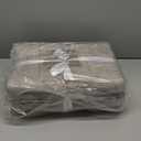 Modern Threads 6 Piece Set, 2 Bath Towels, 2 Hand Towels, 2 Washcloths Yarn Dyed Diamond Gate Jacquard Towel Set Taupe