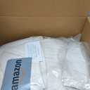EverGrace Oversized Velvet Quilt Set, Cal King 118"x106", Ivory White