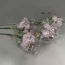 8 Bundles Artificial Peonies Flowers Boho Faux Flowers Arrangements Artificial Centerpiece Spring Bouquet Floral Wedding Decoration for Vase(Light Purple)