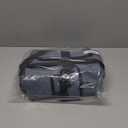 MIER Dual Compartment Lunch Bag Tote with Shoulder Strap for Men and Women Insulated Leakproof Cooler Bag, Bluesteel