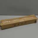 CorkLatta Matte Silver Shower Curtain Rod,1 Inch Diameter Stainless Steel Adjustable Spring Tension Rods 32 to 80",with Holders,Anti-Slip,Curtain Rods No Drilling(1 Pack)