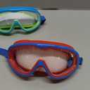 Kids Swim Goggles Age 3-8, Toddler Goggles No Hair Pull,Child Swimming Mask Fabric Strap