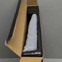 Wireless Keyboard and Mouse Combo, 2.4G Full Size Wave Keys Ergonomic Keyboard with Wrist Rest and 3-Level DPI Adjustable Wireless Ergonomic Mouse for Windows, Mac OS Desktop/Laptop/PC(Black)