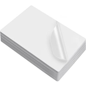 100 Pack Thermal Laminating Pouches 10 Mil Clear Laminating Sheets Plastic Laminating Paper Hot Glossy Laminator Pouches Office Laminating Supplies for Letter Photo Card ID Badge, 9 x 11.5 Inches