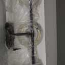 Black and Gold Bathroom Vanity Light 3-Lights Bathroom Light Fixtures Over Mirror with Clear Glass Shade 22.4 inch Wall Sconce Lighting Bath(Exclude E26 Bulb)