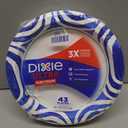Dixie Ultra, Large Paper Plates, 10 Inch, 172 Count (4 packs of 43 plates), 3X Stronger*, Heavy Duty, Microwave-Safe, Soak-Proof, Cut Resistant, Disposable Plates For Heavy, Messy Meals