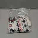 Lanyarco White Red Ugly Vintage Knit Reindeer Holiday Festive Christmas for Dogs X-Large (XL) Size Back Length 19.5"