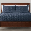 Modavari Three Piece Comforter Set King Blue