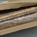 Rolling File Box Organizers, Water Hyacinth Letter/Legal Size File Organizer with Lid and Locking Wheels, Collapsible Hand Woven Hanging Filing Cabinet Box for Office/Home Decor, Natural