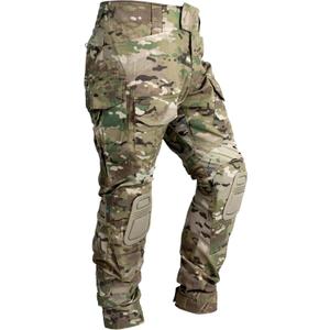 G3 Pants Tactical Camo Clothing with Knee Pads BDU Trousers Rip-Stop Pants for Outdoor(camo camo,36W x 33L)