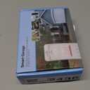 Smart Garage Door Opener, Universal WiFi Garage Door Remote Controller with Smartphone App Control, Door Left Open Alert, Compatible with iOS, Android, Alexa, Google Assistant, IFTTT, No Hub Needed