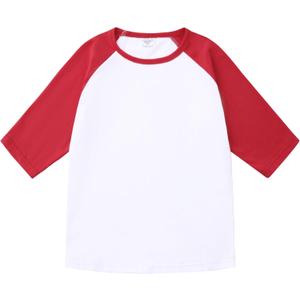 CREATOR Toddler Baby Girls Boys 3/4 Sleeve Shirts Raglan Shirt Baseball Tee Cotton T-Shirt, 5 Years Old