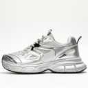 Cape Robbin Liane A Women's Chunky Sneakers, Stylish Chunky Platform Lace Up Shoes, Trendy Chunky Sneakers for Women, Perfect for Fashion Forward Ladies (6)