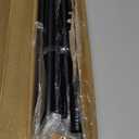 UIOSANRT Shower Curtain Rod Adjustable 31-79", Anti-Rust Shower Rod & Spring Tension Shower Rod No Drill, Black Shower Curtain Rod for Bathroom Tension Rod
