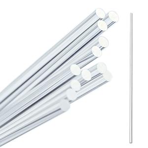 Acrylic Dowel Rods for DIY Crafts - Clear Plastic,Suitable for Making Candy, Cake, Kitchen, Dessert, Wedding, Flag and Other DIY (0.2412in, 12)