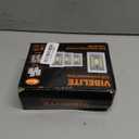 VIBELITE LED Night Light Switch, 12 Total Batteries Included, 200 Lumen Wireless COB LED Switch Light, Under Cabinet, Shelf, Closet, Garage, Kitchen, Stairwell and Emergency, Battery Operated, 4 Pack (White)