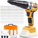 Cordless Rivet Gun Electric Compatible with Dewalt 20V Max Battery