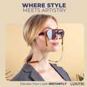 Beaded Glasses Strap - Handmade Multi-Colored Beaded Sunglasses Strap - Cute & Sturdy Eye Glasses Holders Around Neck