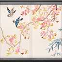 Red Lantern 36" x 72" Shing Huo Blossom