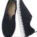 Project Cloud Womens Shoes - Lightweight Summer Loafers for Women with Memory Foam Insole - Breathable Womens Loafers - Perfect Summer Shoes for Women 2026 (Rose) Navy, 8