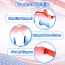4th of July Star Glasses 12 Pairs Fourth of July Party Favors Red Blue White American Flag Sunglasses for Kids Women Independence Day Gifts Patriotic Sunglasses for Pool Party in USA Decorations