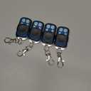 Professional Remote Control Key Fob, Cloning Key Fob, for Garage Doors Simple Automobiles Easy to Use