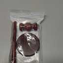 Gavel and Sound Block Set for Lawyers, Handmade Wooden Gavel and Block Set Handcrafted Wood Hammer Court Wooden Judge Hammer Gavels Sound Blocks for Lawyer Judge Auction Sale Meetings Student and Gift