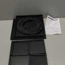 Cologne Organizer for Men, 5-Tier Large Capacity Perfume Organizer, Rotating Wood Cologne Stand Gifts for Him, Mens Perfume Display Holder, Christmas Nightstand Makeup Shelf for Watch, Jewelry (Black)