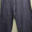 AMPOSH Women's Maternity Scrub Pants with 6 Pockets Stretchy Straight Leg Pregnancy Workwear, Navy XXL