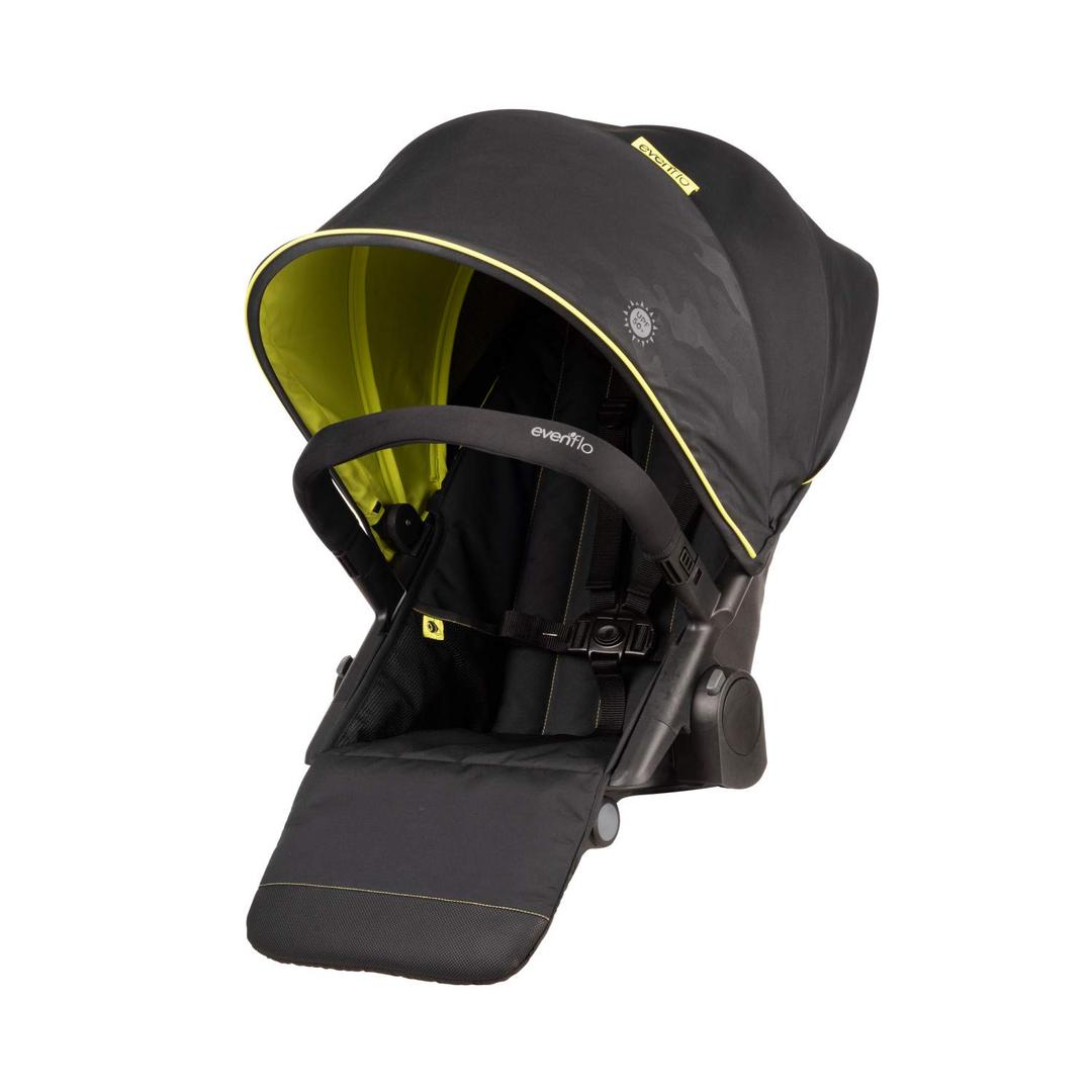 Evenflo Second Seat for Pivot Xplore Stroller or Travel System with 5 Point Harness System and Multiple Riding Positions, Adventurer Wayfarer