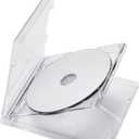 10 STANDARD Clear Double CD Jewel Case
