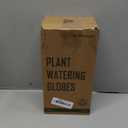 Large 2 Pcs Iridescent Self Watering Globes, Glass Rainbow Plant Watering Globes, Self Watering Planter Insert, Automatic Plant Waterer Indoor, Plant Watering Devices, Plant Water Globe, Watering Bulb