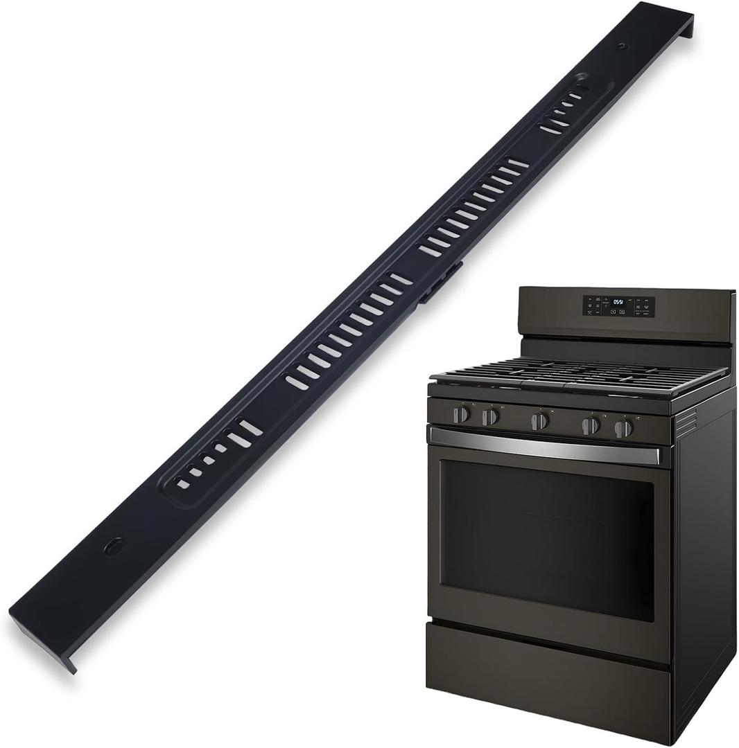 WPW10310922 Range Oven Door Vent Trim Compatible with Whirlpool/Amana/Maytag Range, Replace# PD00027780 W10310922 W10118391 W10144870 1719786 AP6019241 PS11752547 EAP11752547