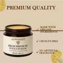 3 x Helichrysum Italicum Balm Helichrysum Cream Natural Skincare Ointment  Supports Hydration and Comfort for Sensitive Skin Soothing for Sensitive Skin Nourishing & Moisturizing Care balm 2 oz57g