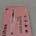 Ufree 5 in 1 Curling Iron with Interchangeable Ceramic Barrels (0.35"-1.25"), Curling Wand Set with Flat Iron Hair Straightener, Instant Heat Up, Dual Voltage Hair Curler, Gifts for Women (Rose Gold)