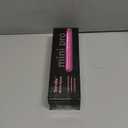 Terviiix Mini Flat Iron Adjustable Temperature, Travel-Size Mini Hair Straightener, Small Flat Irons for Short Hair/Curls Bangs, Ceramic Portable Tiny Hair Curler, Dual Voltage, Auto-Off, Pink, 1/2''