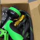 Flexi Hose Expandable Garden Hose with 8 Function Nozzle, 50FT - Lightweight Retractable Garden Hose, Water Hose - No-Kink Flexibility, 3/4 Inch Solid Brass Fittings and Double Latex Core