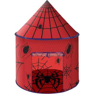 Kids Play Tent Pop Up Play Tent for Kids Playhouse Indoor Outdoor Toddler Tent with Breathable Mesh for Childrens Ages 3-8, Gift Idea for Girls and Boys Birthday Toy House (40"D x 40"W x 49"H)