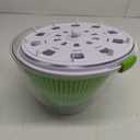 Cuisinart Large Spin Stop Salad Spinner- Wash, Spin & Dry Salad Greens, Fruits & Vegetables, 5qt, CTG-00-SAS1